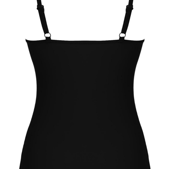 Ekouaer Women's One Piece Swimsuit Ruched Tummy Control Bathing Suits Vintage - Picture 5 of 5